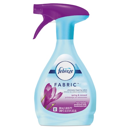 Febreze FABRIC Refresher/Odor Eliminator, Spring & Renewal, 27 oz Spray, PK4 97589